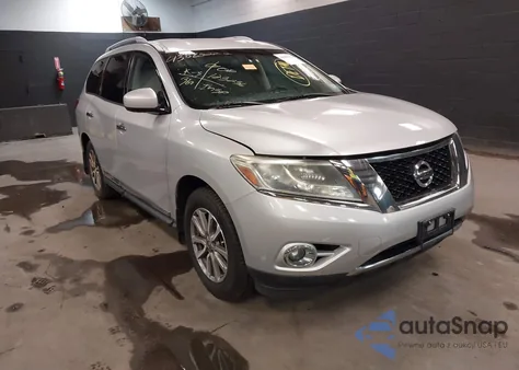 2014 Nissan Pathfinder S/Sv/Sl/Platinum from USA, damaged, VIN 5N1AR2MM7EC709478
